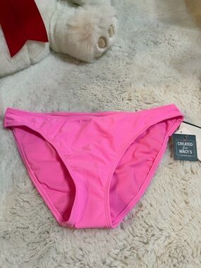 NEW! Salt + Cove Bright Pink Bikini Bottoms women’s size medium